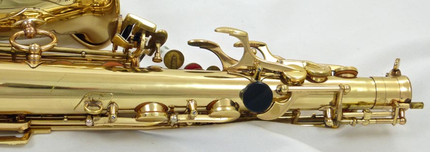Selmer Mark VI alto saxophone - close up of keys