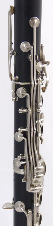 Used B&H 8-10 Clarinet - close-up of keys