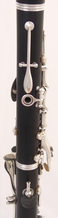Buffet DG Prestige Bb clarinet - close-up of back