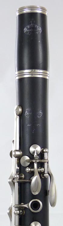 Used Buffet R13 Clarinet - close up of barrel and top joint