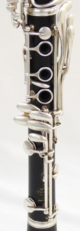 Used Buffet Tosca Bb clarinet - close-up of keys