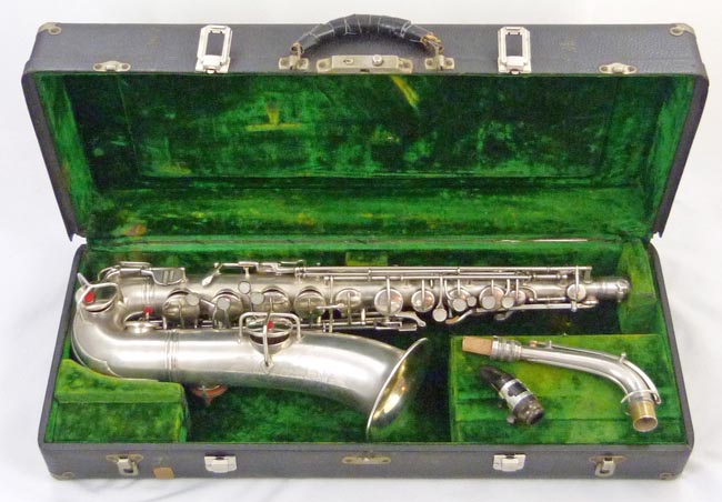Used Conn New Wonder C-melody tenor sax - saxophone in original Conn hard shell case