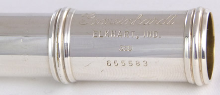Used Gemeinhardt 3SB flute - name stamped on barrel