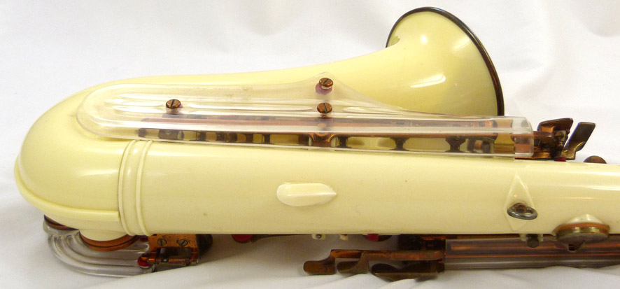 Grafton alto sax - close up of back