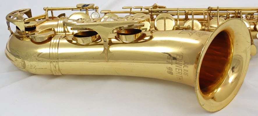 Keilwerth ST90 tenor saxophone - close up of bell