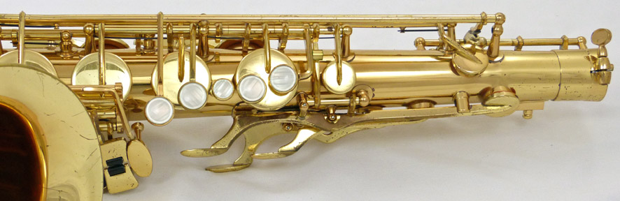 Used Keilwerth ST 90 tenor sax - close up of keys