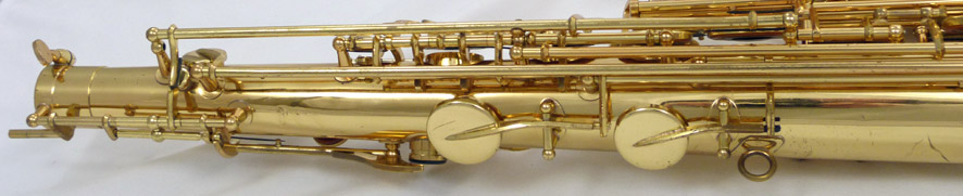 Used Keilwerth ST 90 tenor saxophone - close up of keys