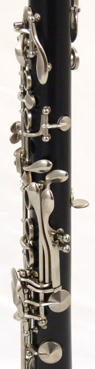 Lafleur (B & H) Eb clarinet - close-up of keys