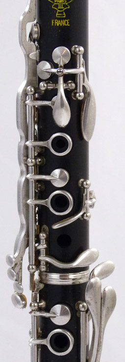 Leblanc LL Clarinet - close-up of keys