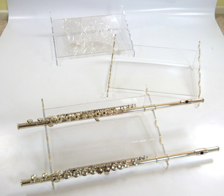 Used flute display racks