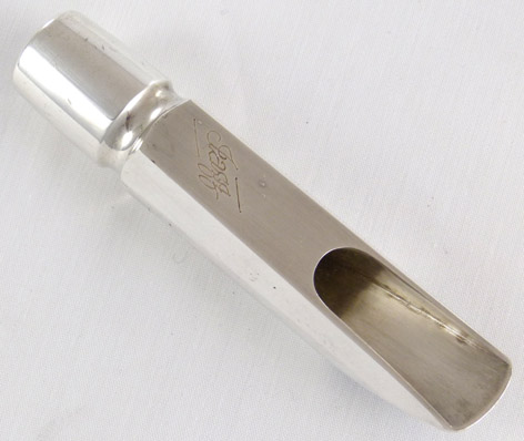 Used Selmer Jazz C** silver-plated tenor sax mouthpiece