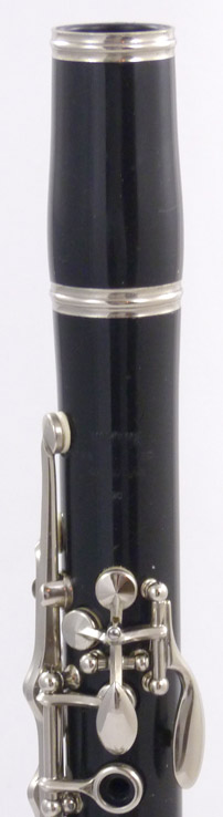 Used Yamaha YCL-20 clarinet - close up of barrel and top joint