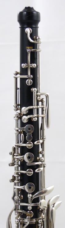 Used Yamaha YOB-410 Oboe - close up of top joint